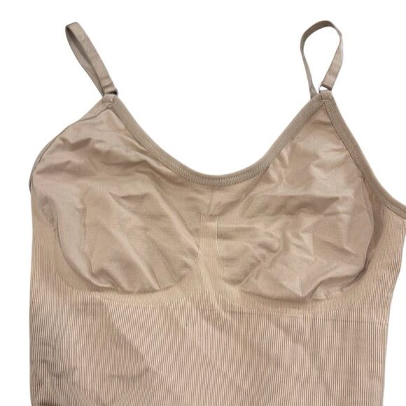 Heyshape Beige Shapewear Bodysuit Adjustable Straps Tummy Control Seamless Large - Picture 3 of 7